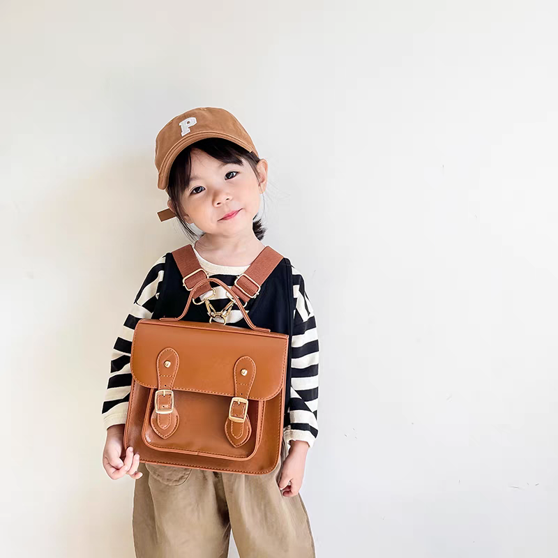 Kids Vintage Buckle Bag