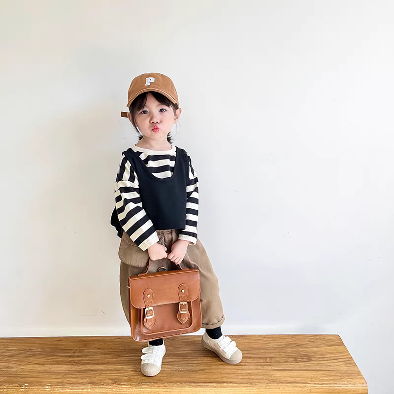 Kids Vintage Buckle Bag