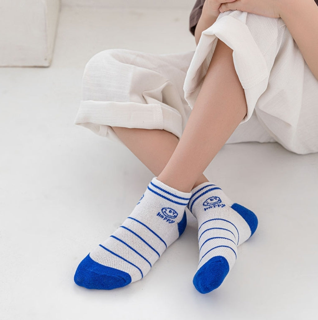 Blue kombi socks