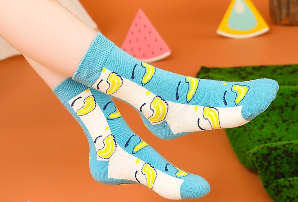 Pastel color socks